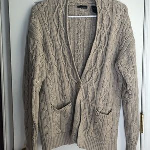 Thick knit sweater